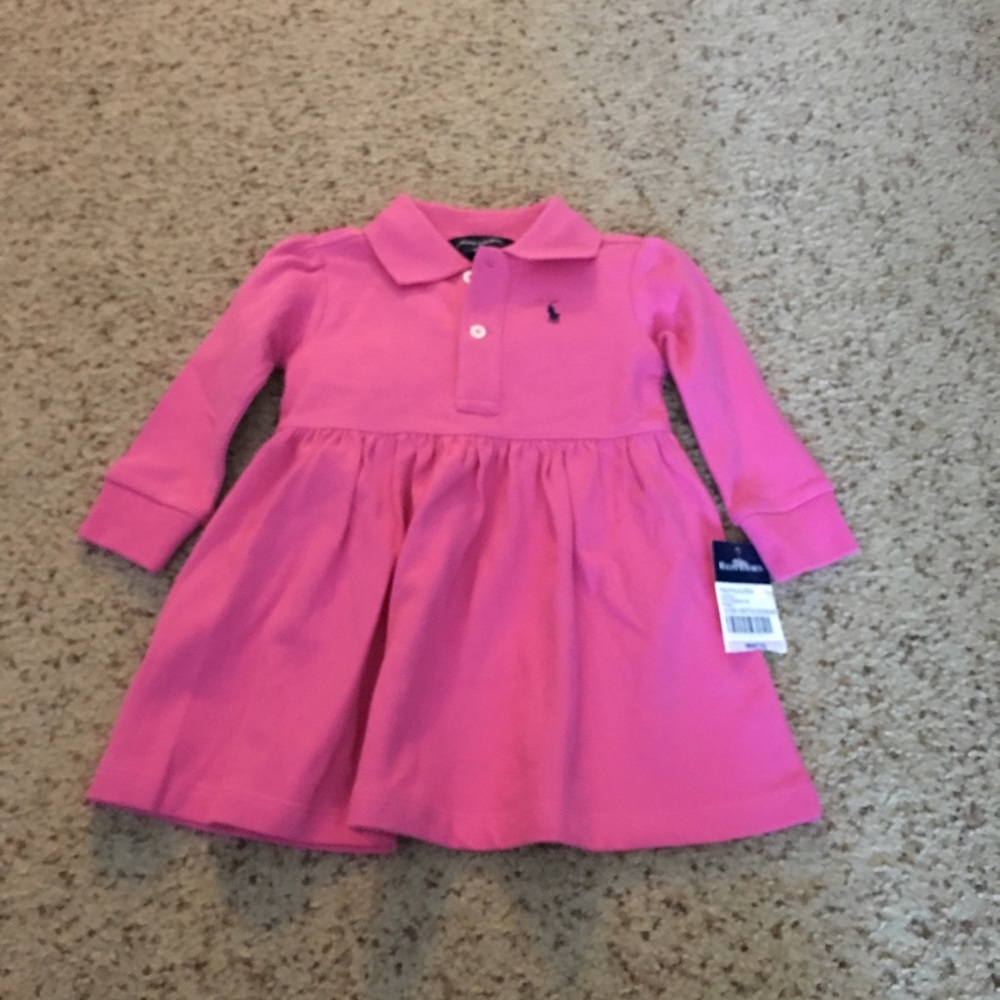NWT Ralph Lauren dress and diaper cover